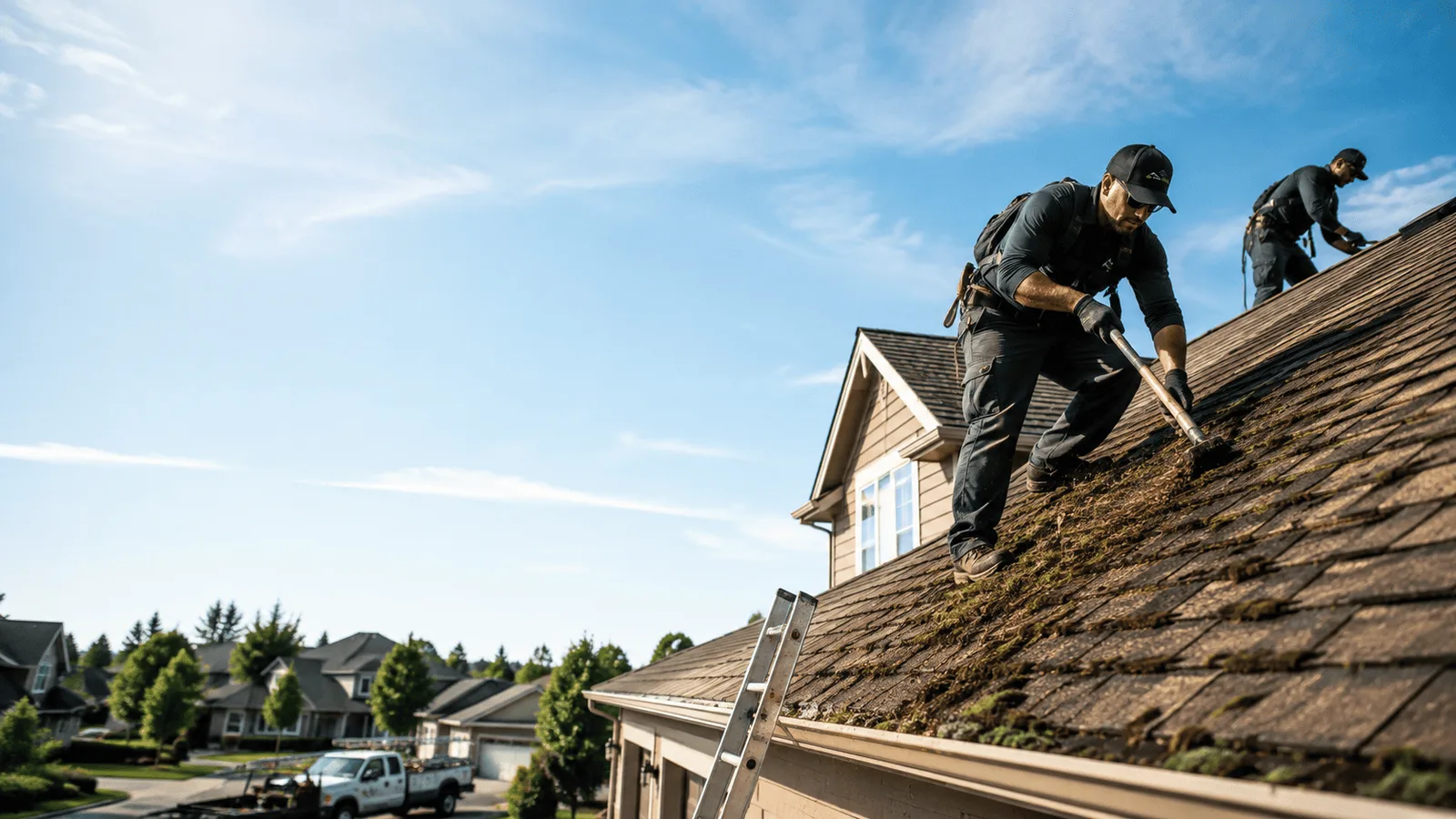 Roof Moss Removal in Boon, MI near me